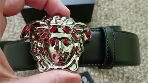 fake red versace belt|is versus versace real.